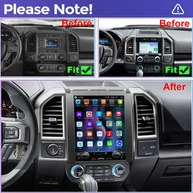 Incifum Ford F-150 radio upgrade enables wireless CarPlay and Android Auto