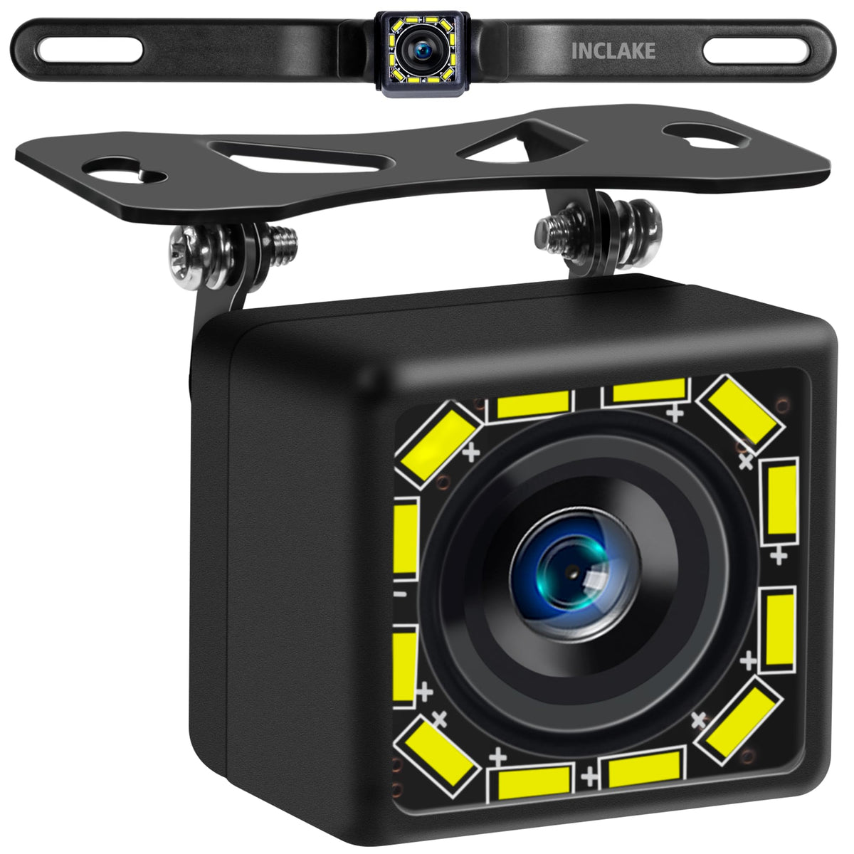 INCLAKE car backup camera with Ultra HD clarity for precise reversing