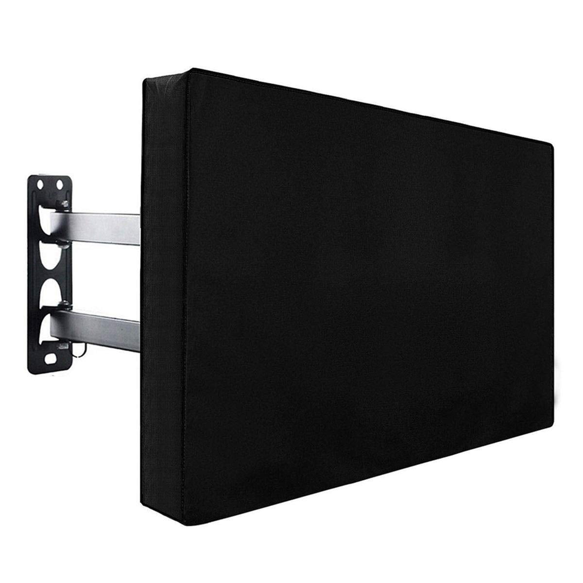 Indeed BUY Outdoor TV Cover front view protects TV from rain and dust