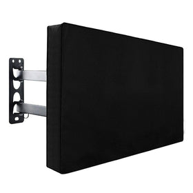 Indeed BUY Outdoor TV Cover front view protects TV from rain and dust