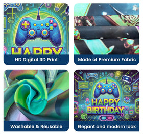 IndoTribe controller gaming posters decor adds immersive vibes for boys' gaming night.