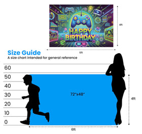 IndoTribe easy-setup banner backdrop hangs easily for quick party decor setup.