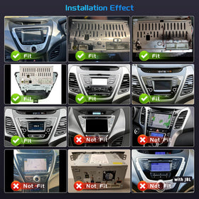 Inefala Elantra CarPlay and Android Auto wireless connection for easy phone integration.