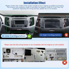 Wireless CarPlay and Android Auto on Inefala radio for hands-free use
