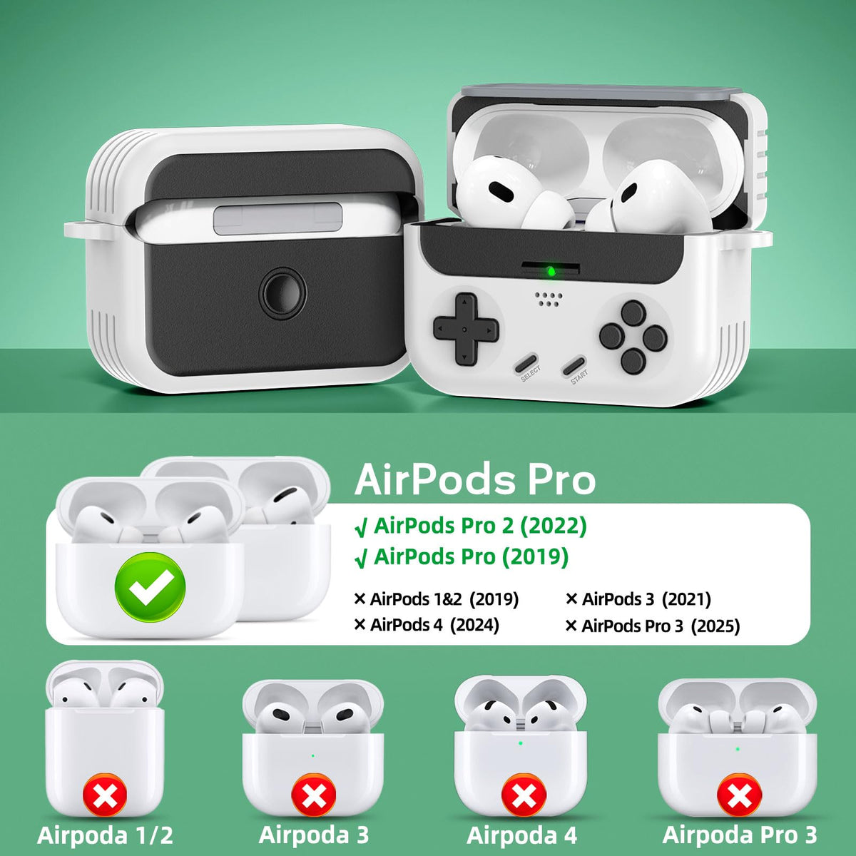 Inesore cleaner kit metal tip cleans tight crevices on AirPods Pro.