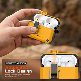 Inesore AirPods Pro 3 case offers 360-degree protection against drops and dust.