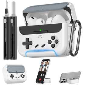 Inesore airpods pro 3 case cover with cleaner kit offers compact protection and cleaning