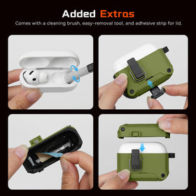 Inesore AirPods Pro 3 Case guards against scratches and dirt.