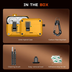 Inesore AirPods Pro 3 case uses TPU+PC for rugged protection.