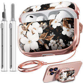 Inesore AirPods Pro 3 case with lock closure for secure storage.