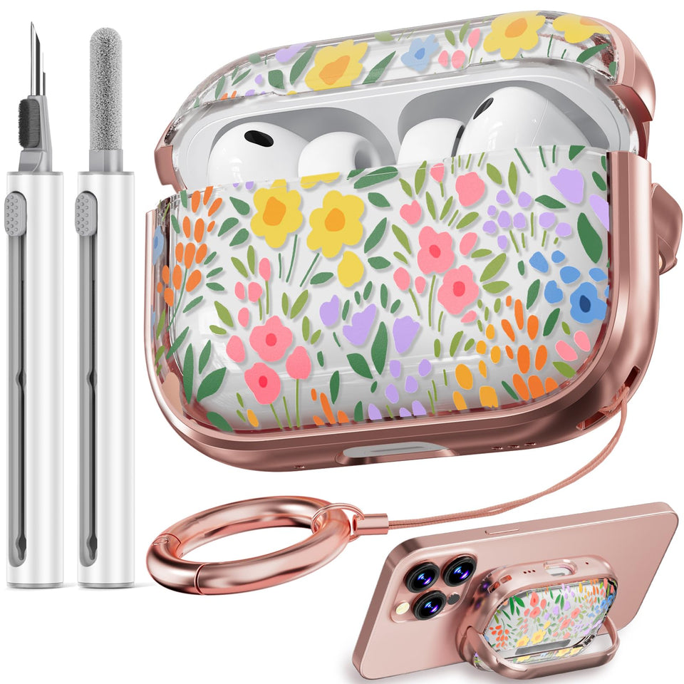 Inesore AirPods Pro 3 case with lock keeps your charging case secure.