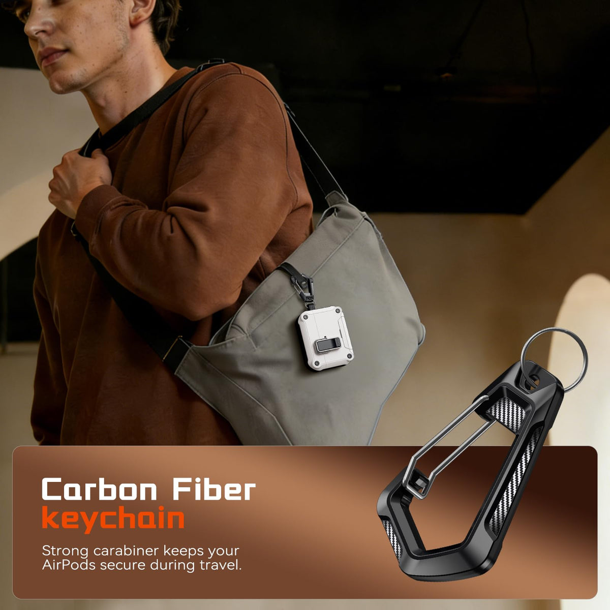 Inesore AirPods Pro 3 case ideal for travel and daily protection.