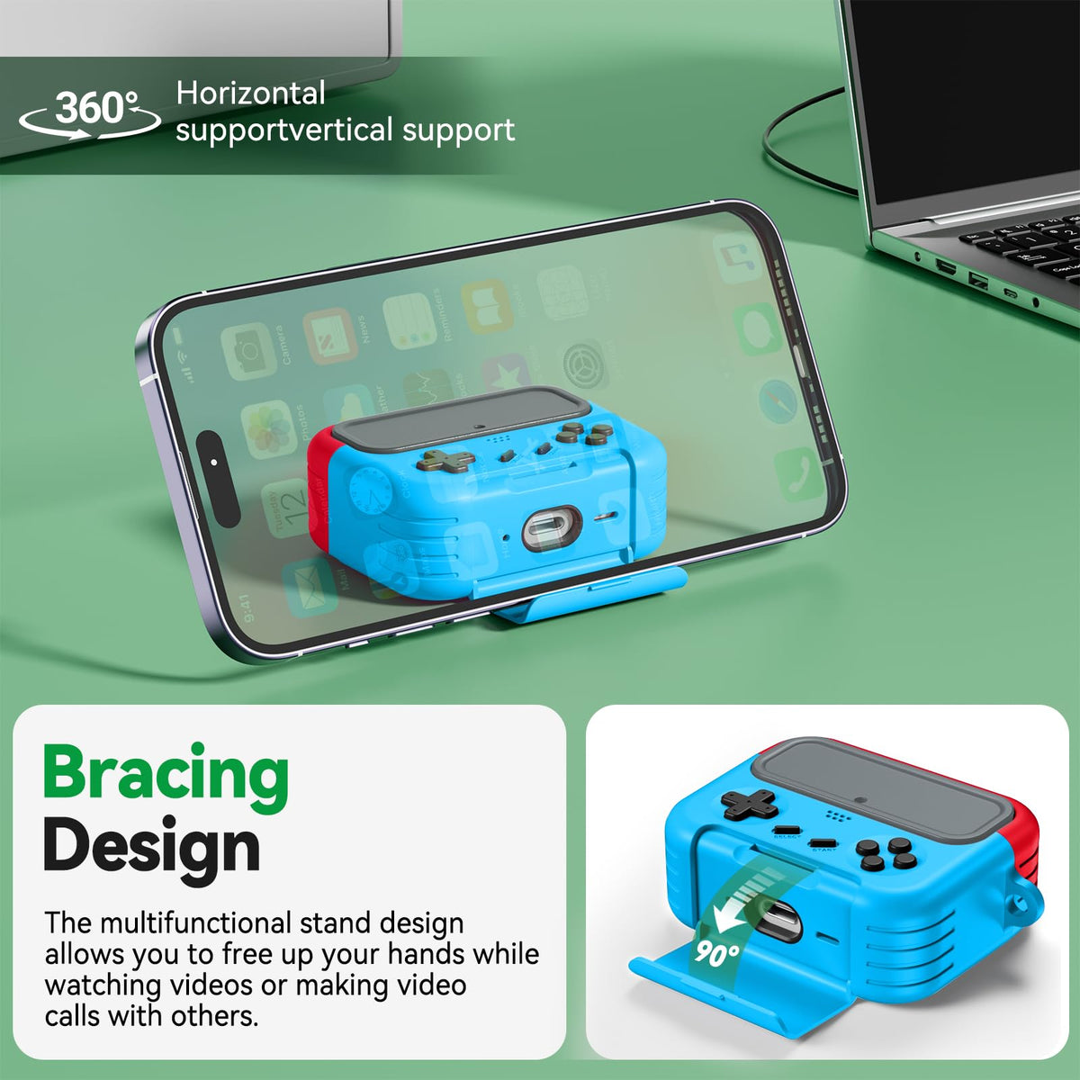 Inesore AirPods Pro 3 case safety lock keeps headphones securely stored