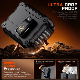 Inesore AirPods Pro 3 Case TPU-PC blend offers durability and grip