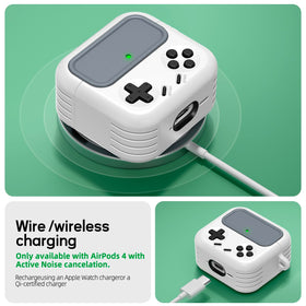 Inesore AirPods 4 case with keychain offers convenient transport.