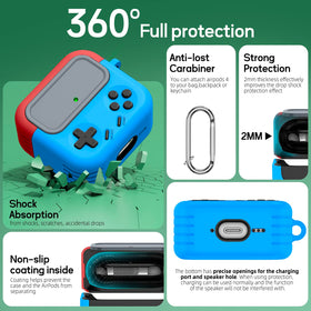 Inesore AirPods 4 case uses waterproof, sweat-proof material for everyday protection.