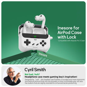 Inesore classic handheld game console design adds fun style and extra protection