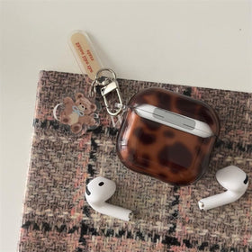 inewateri AirPods 4 case with built-in lanyard for hands-free carry