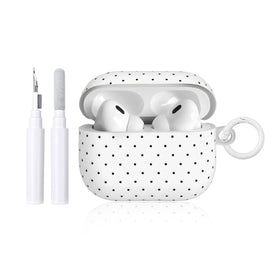 inewateri AirPods Pro 2 case with polka-dot front, precision fit and stylish protection