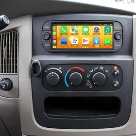 Inexaccessories 68inch IPS touchscreen car radio for crisp navigation and media viewing.