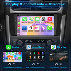 Inexaccessories 8Core Altima Android Auto supports wireless connection for maps and music.