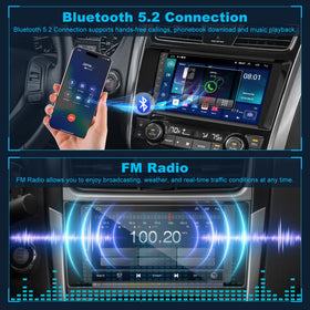 Inexaccessories 8Core Altima rear camera input and 170° viewing angle.