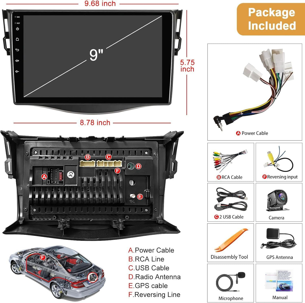 Inexaccessories back panel ports for easy wiring and expansion