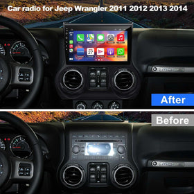 Inexaccessories carplay and Android Auto wireless integration for Jeep Wrangler
