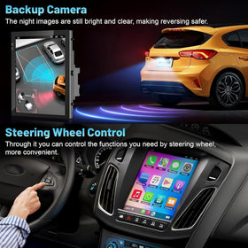 Inexaccessories Ford Focus 170-degree rear-view camera input for safer reversing