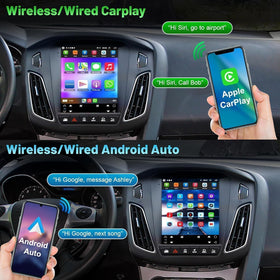 Inexaccessories Ford Focus 2012-2018 wireless CarPlay enables hands-free use