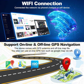 Inexaccessories GPS with offline and online maps for reliable navigation anywhere.