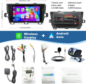 Inexaccessories Prius 1080p-video playback for entertaining passengers.