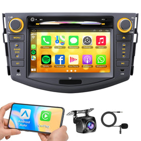 Inexaccessories RAV4 7 inch touchscreen front panel for easy control