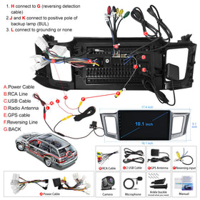 Inexaccessories RAV4 GPS with offline maps and built-in Wi-Fi hotspot.