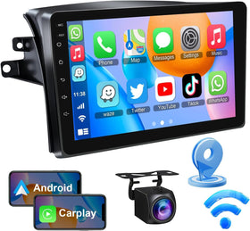 Inexaccessories Sienna 9in IPS screen front view for a clearer driving interface