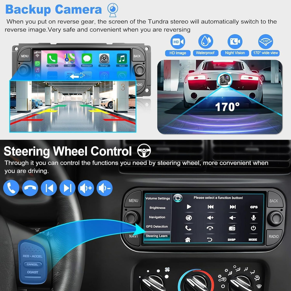 Inexaccessories wifi navigation browsing for online maps and apps on the go.