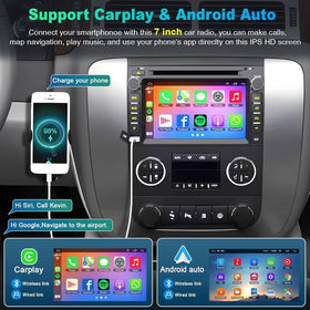 Inexaccessories wireless CarPlay and Android Auto for hands-free device access.