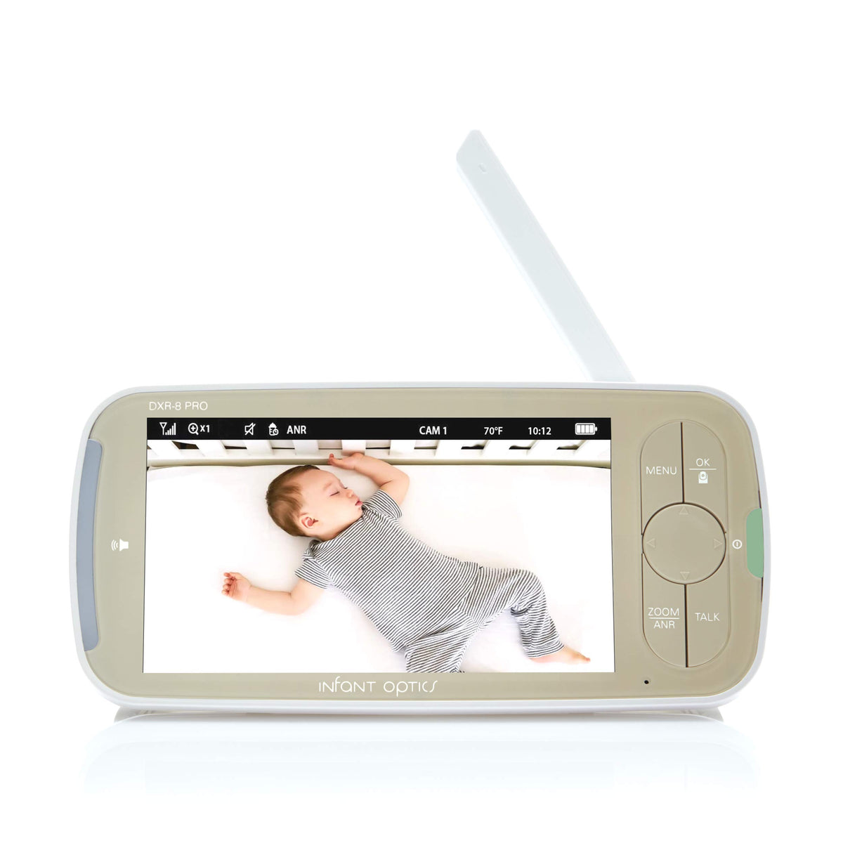 Infant Optics DXR-8 PRO front view showing display and controls, clear usability benefit