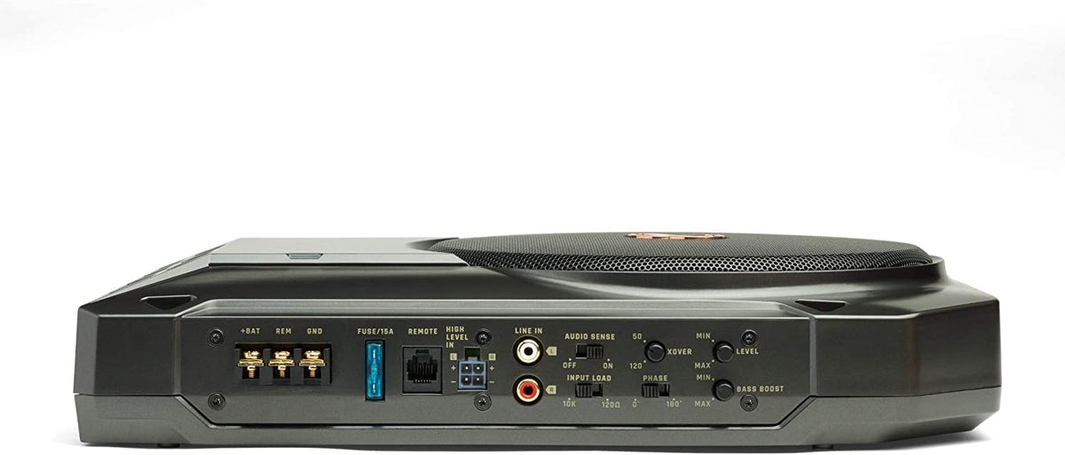 Infinity BassLink SM2 remote-ready design works with JBL GTO-RBC for convenient control.