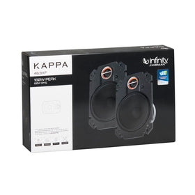 Infinity Kappa 463XF pair packaging enables easy plug-and-play car installation