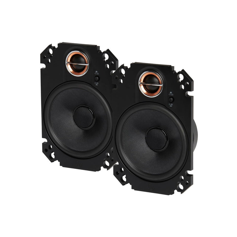 Infinity Kappa 463XF woofer cone delivers deep bass for car listening