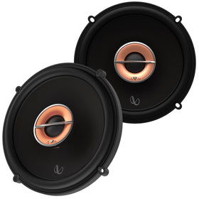 Infinity Kappa 63XF woofer cone delivering deep bass for confident highway listening