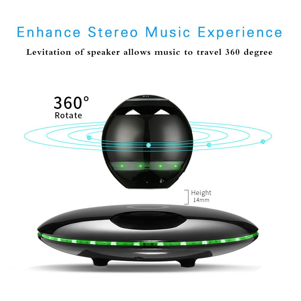 Infinity Orb base LED lights create ambient color changes for mood