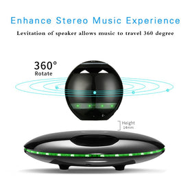 Infinity Orb base LED lights create ambient color changes for mood