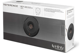 Infinity REF-6522EX in-car install demonstrating compatibility with common openings