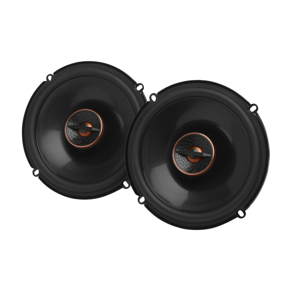 Infinity REF607F tweeter close-up showing smooth highs for clear listening