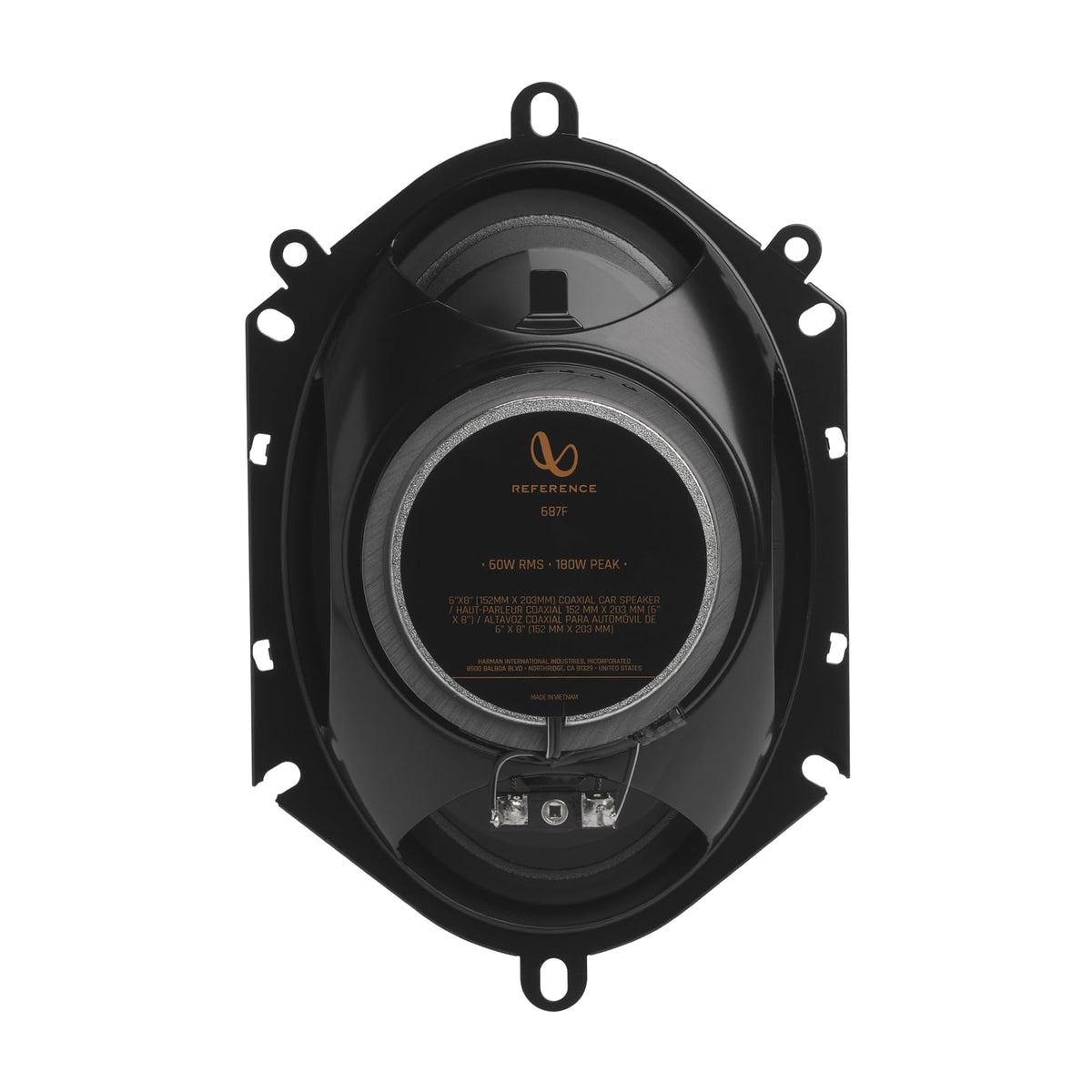 Infinity REF687F multielement system with tweeter level control for tuning