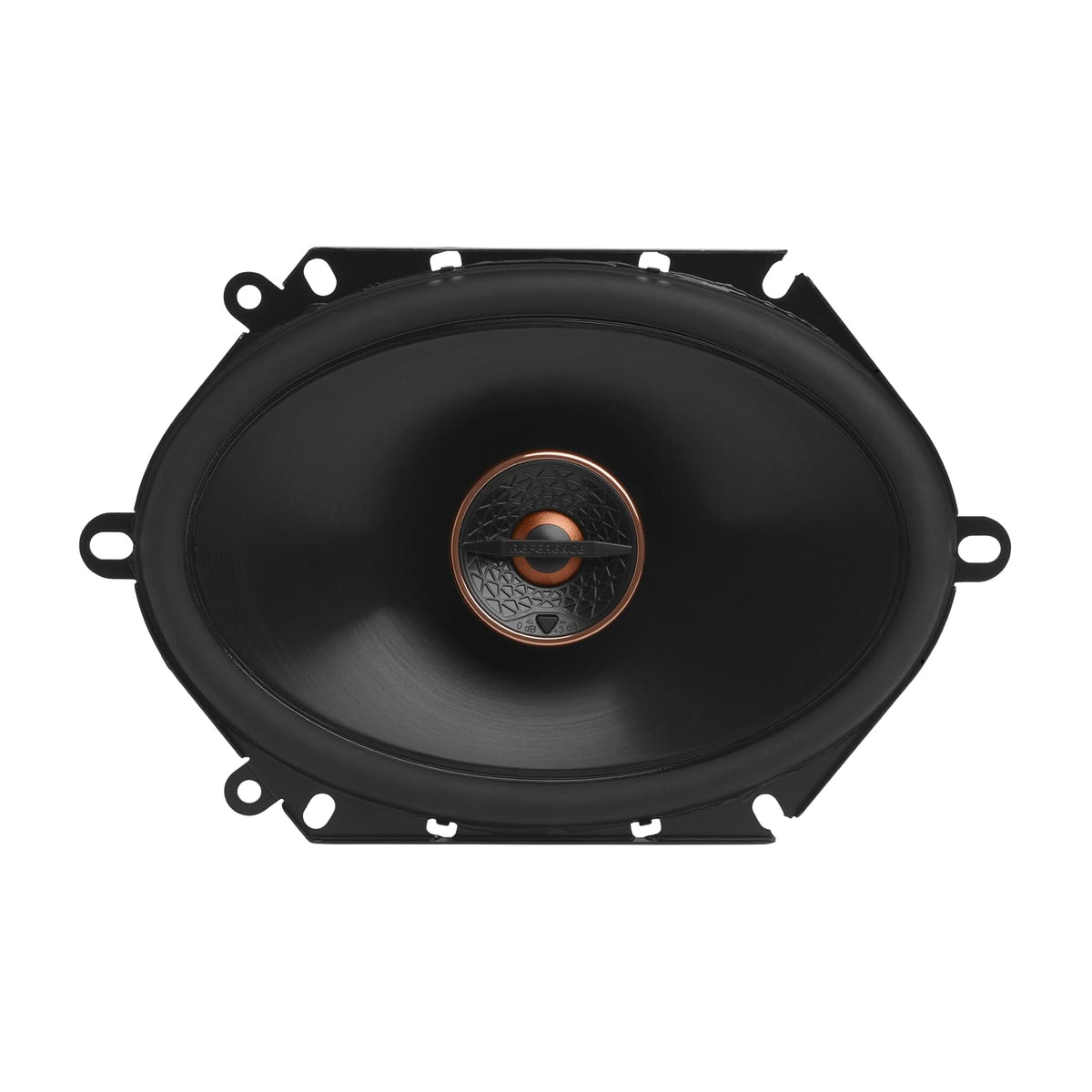 Infinity REF687F Plus One cone detail for higher sensitivity and bass