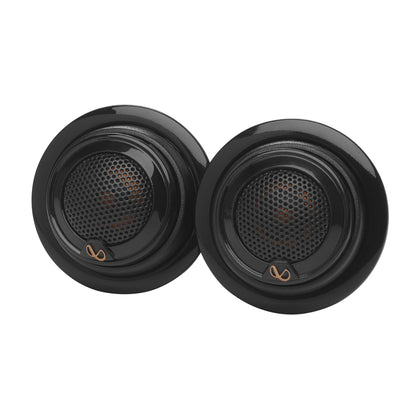 Infinity REF757T front view showing compact tweeter and smooth treble benefit