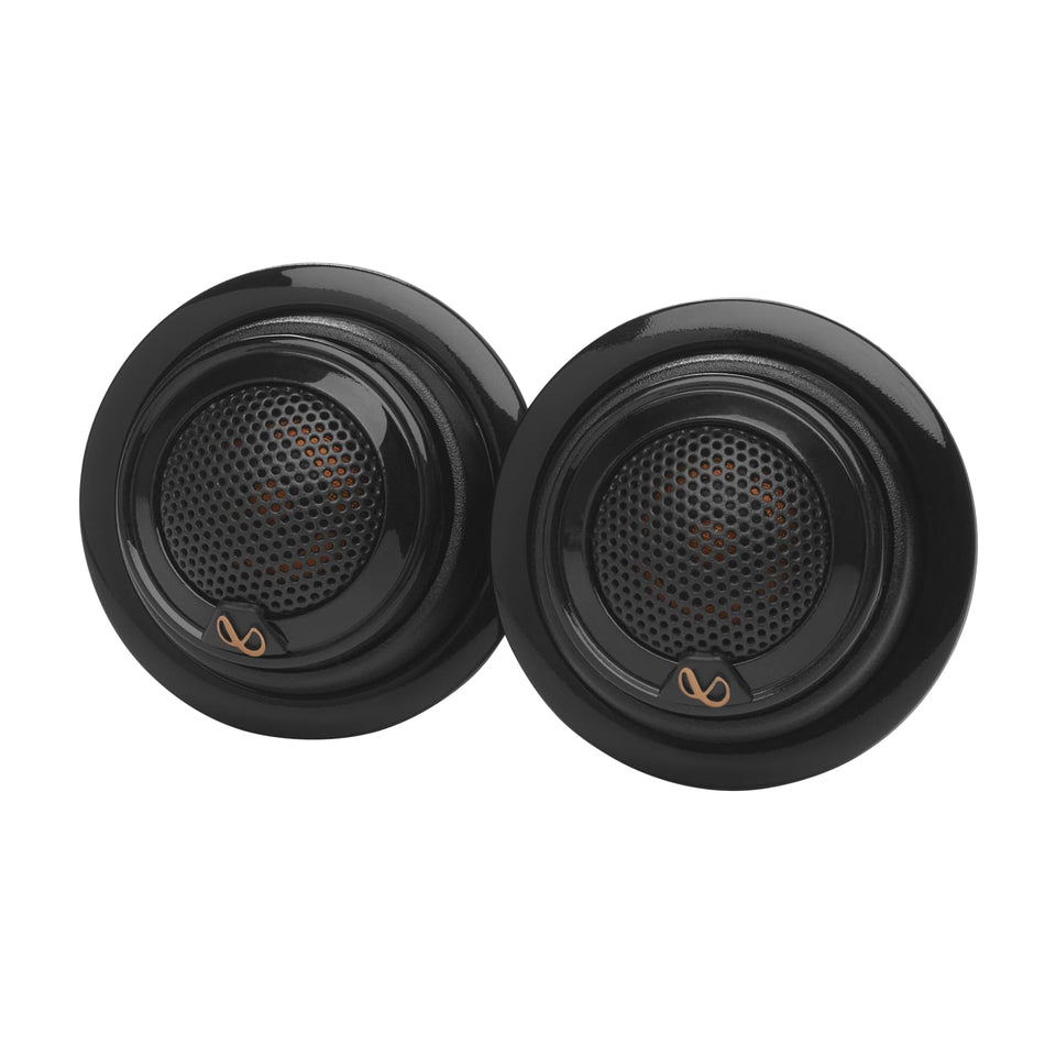 Infinity REF757T front view showing compact tweeter and smooth treble benefit